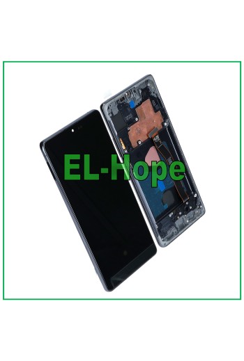 OLED-LCD-DISPLAY + RAHMEN FÜR SAMSUNG GALAXY S10 LITE SM-G770 TOUCH SCHWARZES GLAS